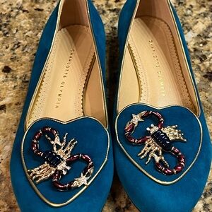 Charlotte Olympia scorpio flats